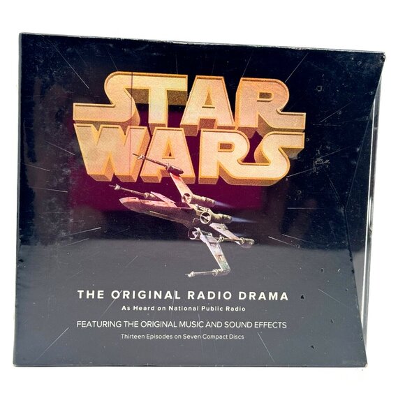 STAR WARS The Original Radio Drama, 13 Episodes on 7 Compacts Discs NPR produced - Picture 3 of 8